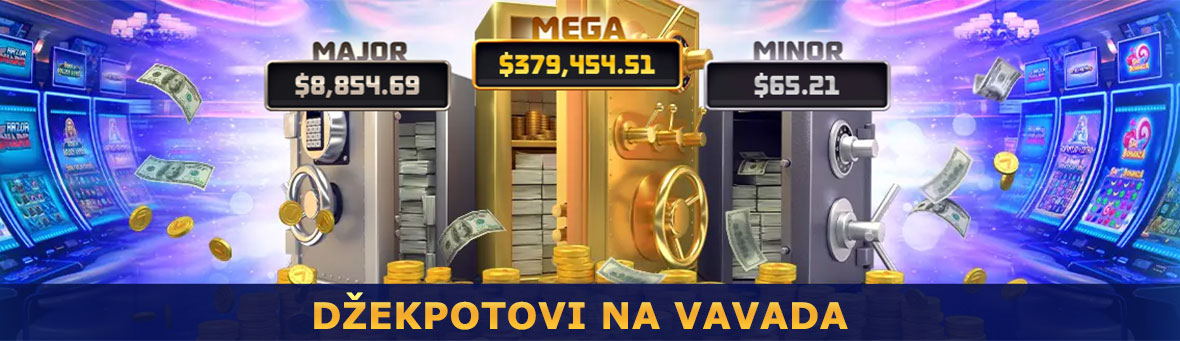 Džekpotovi na Vavada. 
