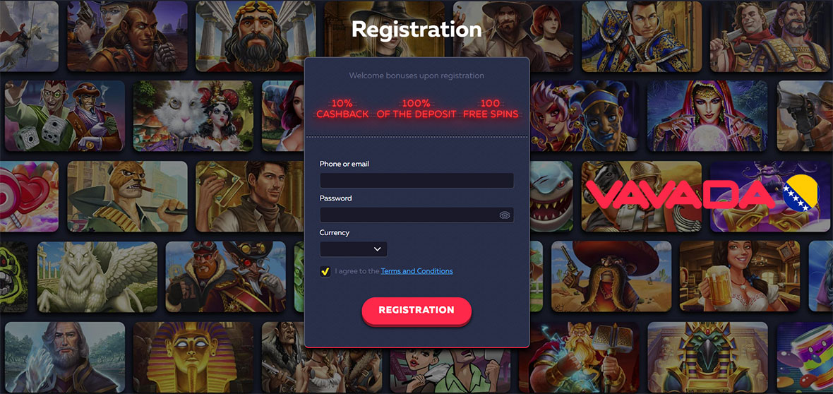 Vavada Bosnia And Herzegovina registration. 